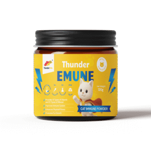 <h6 class="product-name">Empower Your Cat’s Immunity!</h6><h2 class="product-name">Thunder Emune</h2>
