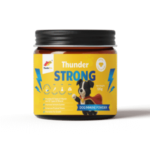 <h6 class="product-name">Power Up Your Pup’s Immunity!</h6><h2 class="product-name">Thunder Strong</h2>
