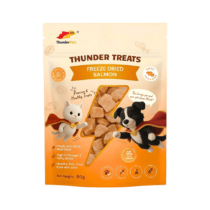<h6 class="product-name">Thunder Treats</h6><h2 class="product-name">Freeze Dried Salmon</h2>